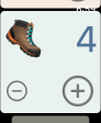 UpMoji screenshot on Apple Watch with boot emoji