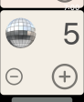 UpMoji screenshot on Apple Watch with disco ball emoji